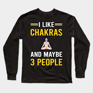 3 People Chakra Chakras Long Sleeve T-Shirt